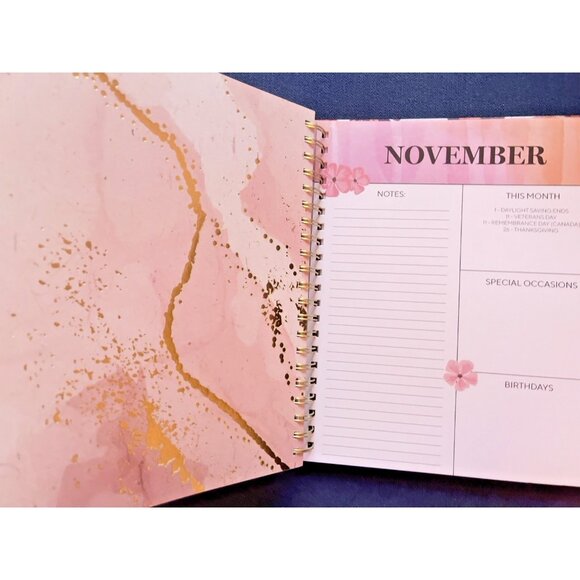 17 Month Planner Large BUTTERFLY Aug '25 Dec '26 Weekly Planning Note Page Gift - Picture 11 of 11